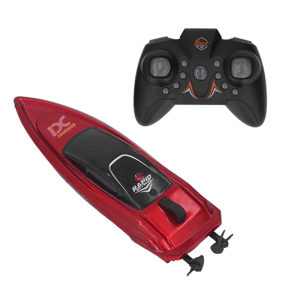Juguete de lancha rápida eléctrica, barco de control remoto de 2,4G, barco de juguete de alta velocidad, barco de control remoto, juguete impulsado por el rendimiento
