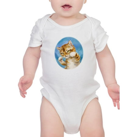 

Fighting Cat Bodysuit Infant -Kayomi Harai Designs 12 Months