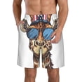 thumbnail image 1 of Balery American Giraffe Style Traje de Baño Estilo Hawaiano para Hombre, Shorts de Secado Rápido con Bolsillos-Medium, 1 of 6