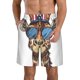 thumbnail image 1 of Fotbe American Giraffe Style Trajes de Baño Estampados para Hombre, Shorts de Verano de Secado Rápido, Ropa de Playa, Bañadores-3X-Large, 1 of 6