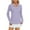 Light Violet, variant on Long Sleeve Workout Tops for Women, Comdrip Womens Long Sleeve Shirts 50+ Sun 1/4 Zip Summer Hiking Shirt Quarter Zip Pullover Athletic Tops for Women Light Blue XL