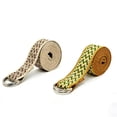thumbnail image 4 of Premium 72-Inch Cotton Yoga Strap With Metal D-Ring For Assisted Stretching Alignment And Flexibility Chevron Design, 4 of 8