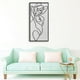 thumbnail image 5 of Láminas decorativas minimalistas con figuras femeninas para pared, estilo dibujo lineal. Decoración para el hogar. A, 5 of 8