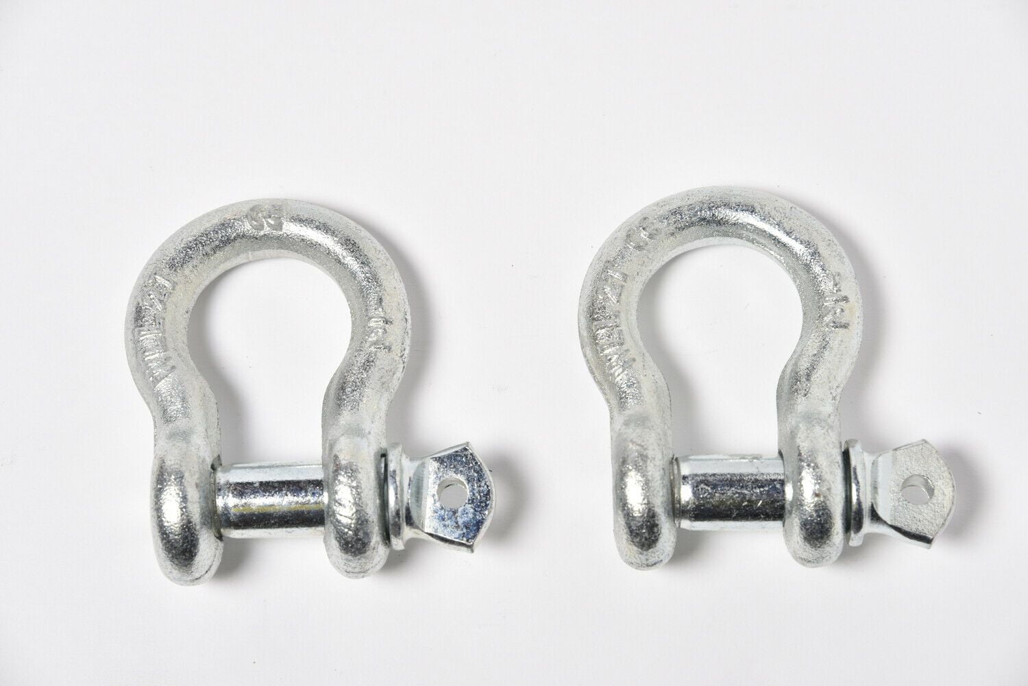 4x 5/8" Lift Tow Bow Shackle D-Ring w 3/4" Clevis Screw Pin WLL 7000lbs 3.25TON 