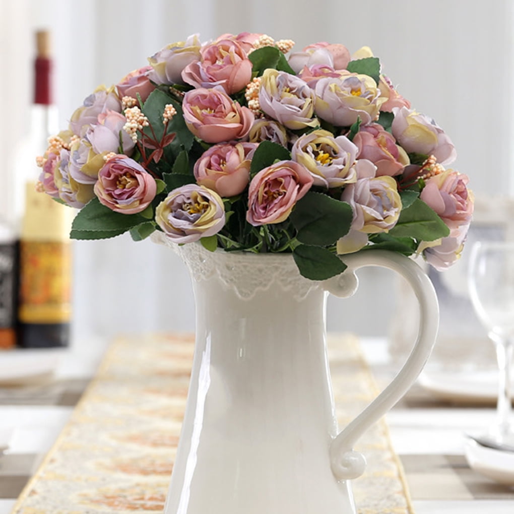 Holiday Clearance Flowers Vintage Artificial Silk Flowers