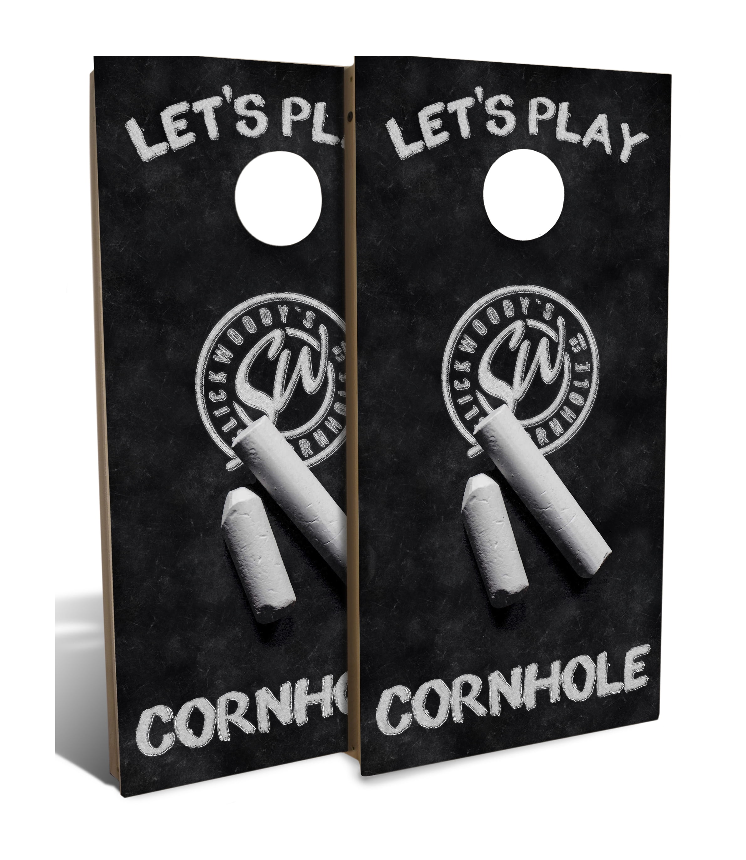 Slick Woody's Detroit Football Cornhole Board Set (Includes 8 Bags