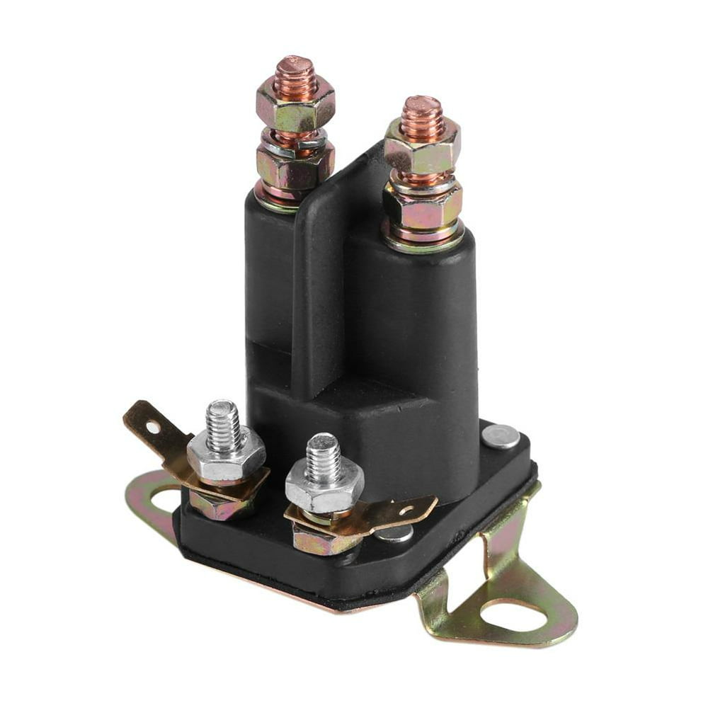 Mgaxyff Universal Solenoid,3 Pole Universal Starter Solenoid 12V For MTD 109946 146154 1753539