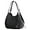 Black - Large Size, variant on CNV Women's Multi-pocket Shoulder Bag Fashion Cotton Canvas Handbag Tote Purse