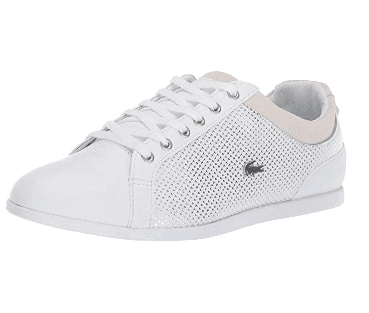 lacoste women's sneakers white