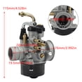 thumbnail image 3 of Suitable for Enduro Motocross Carburetor 12mm 17.5mm Phbn 12 For BOOSTER Aerox MINARELLI CON SERVIZ 50CC For Yamaha BWS Carb Motorcycle Parts, 3 of 6