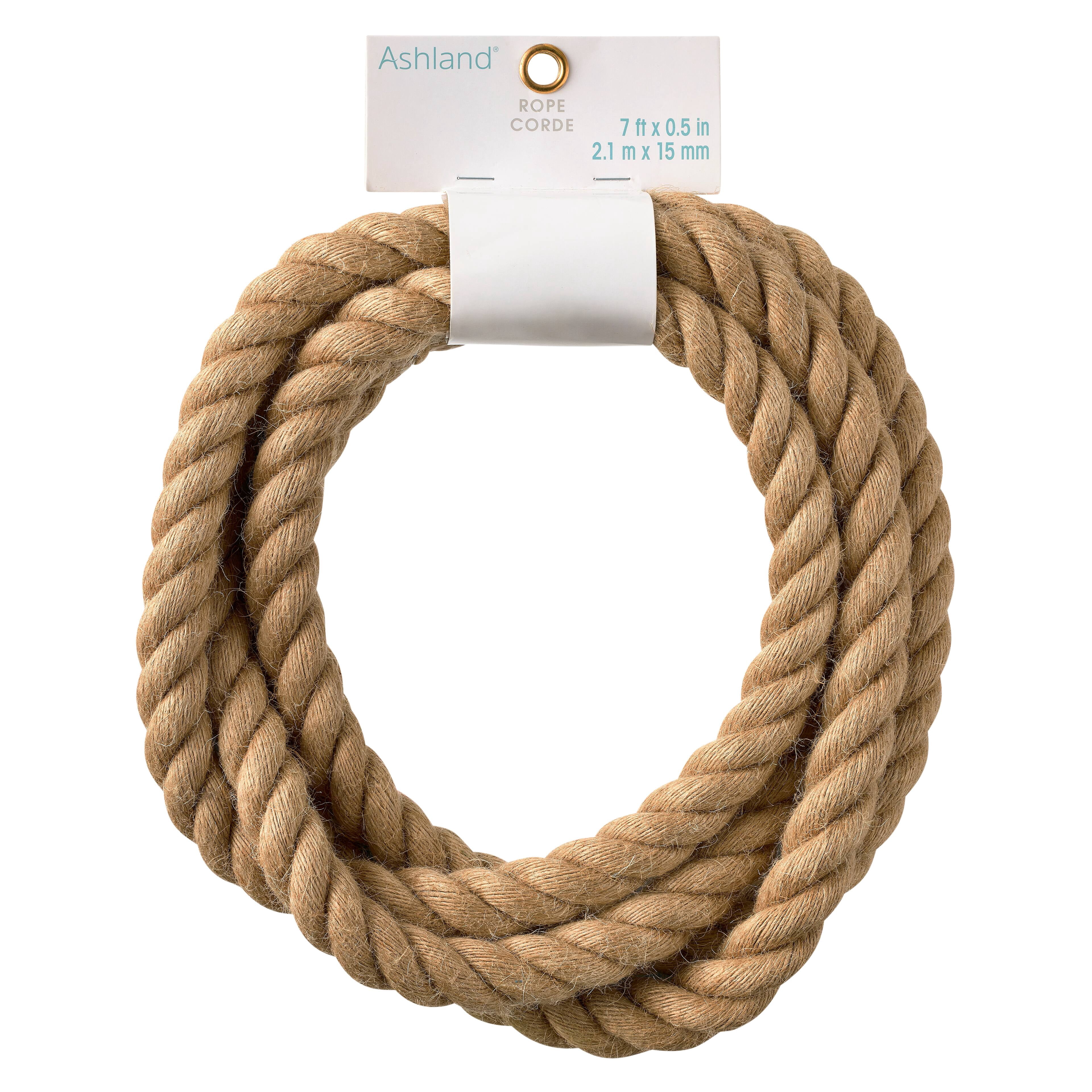 12 Pack: 7ft. Natural Jute Rope by Ashland