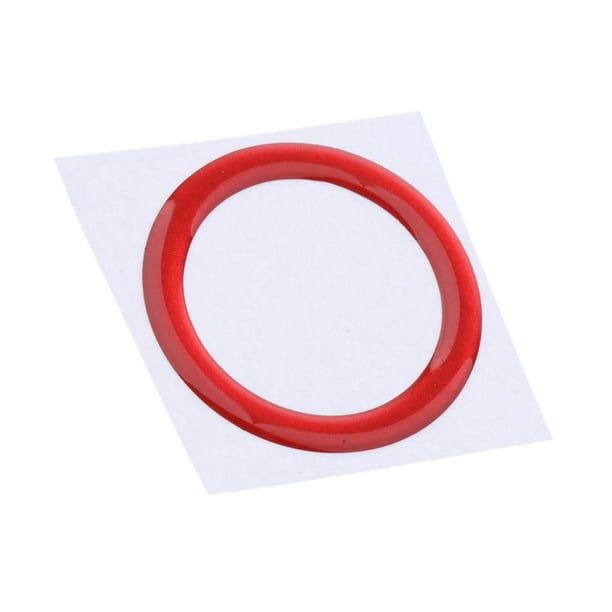 Cubierta del botón de arranque y parada del motor del coche, anillo de interruptor de llave para E90, E60 y E70 rojo