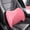 Pink 2V2, variant on Staron under $5! Lumbar Support Pillow with Ergonomic Foam, Back Pain Relief for Chair Car Seat, Removable Cover Pillow for Home Travel Comfort