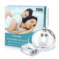 thumbnail image 2 of Dispositivo antirronquidos Portátil Fácil de llevar Ventilación suave Sueño cómodo Clip nasal magnético de silicona antirronquidos, 2 of 2