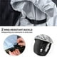 thumbnail image 4 of Funda Impermeable para Motocicleta Yesjoy XL Negro Plata Resistente al Agua y UV, 4 of 7
