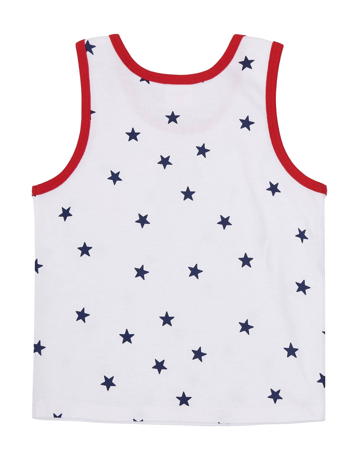 Way to Celebrate Toddler Boy Patriotic Americana Americana Tank, Sizes 12M-5T
