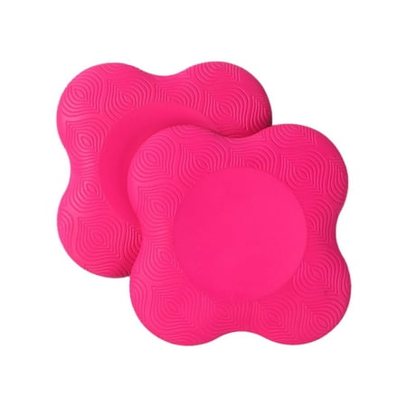 

2 Pcs Yoga Knee Pad Cushion PU Extra Thick Pads for Knees Elbows Wrist Hands Head Foam Yoga Pilates Work Out Kneeling Pad