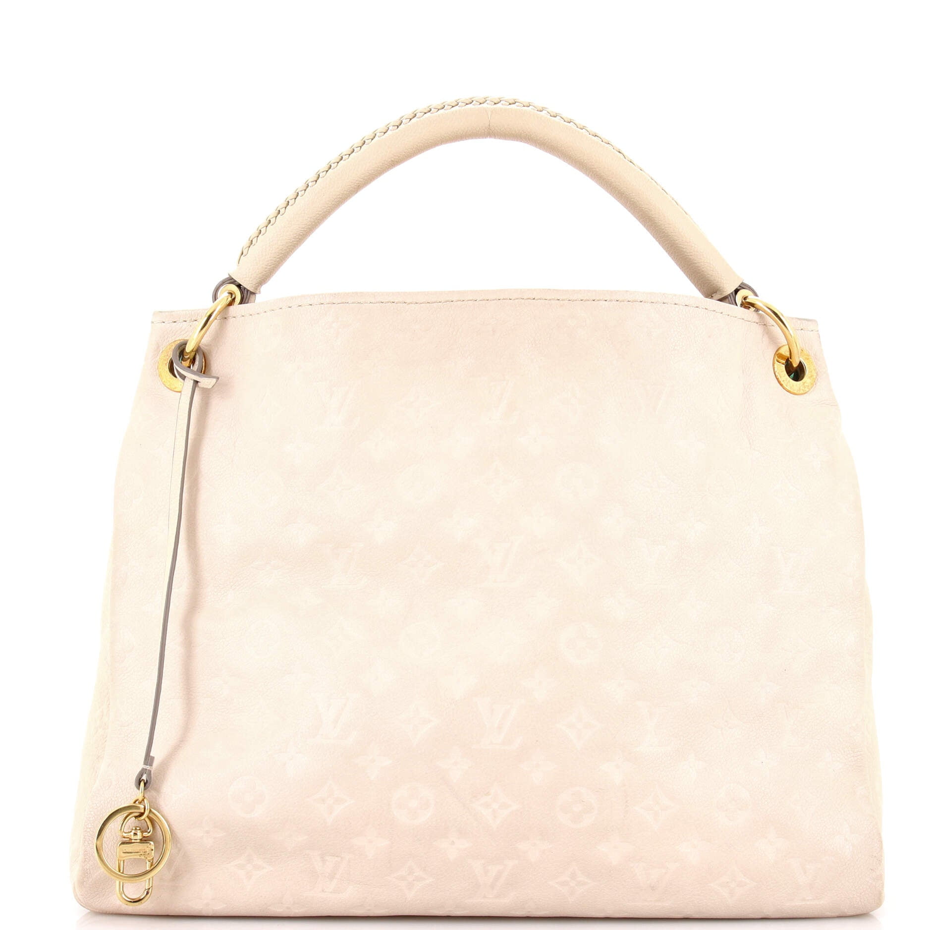 Pre-Owned Louis Vuitton Artsy Handbag Monogram Empreinte Leather MM By Rebag