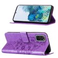 thumbnail image 5 of Dteck for Samsung Galaxy S20 Plus 6.7 Inch Wallet Case,Luxury PU Leather Shockproof Protective Shining Diamond Card Slots Holder Flip Case with Kickstand Magnetic Clasp Bracket Phone Cover,Lightpurple, 5 of 10