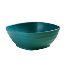Dishwasher Safe Plastic Bowl with Microwave,Large 13.5x6cm Size,Natural Straw Fiber,Stackable for Kitchen,Picnics,or Travel