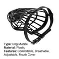 thumbnail image 6 of 2Pcs Dog Muzzle, Breathable Basket Muzzles for Small, Medium, Large Dogs, Stop Biting, Barking and Chewing, for Aggressive Dogs, 6 of 6