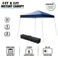 thumbnail image 3 of Zimtown 6.5' x 6.5' Tienda de Campaña con Dosel Emergente Práctica Tienda de Campaña Plegable Impermeable con Bolsa de Transporte, 3 of 7