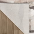 thumbnail image 4 of 7' X 10' Beige and Brown Abstract Distressed Area Rug, 4 of 6