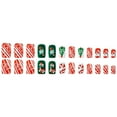 thumbnail image 5 of Festive Nail Art Stickers Set with Holiday Designs, Easy Apply Nail Decorations for Seasonal Celebrations, Perfect for Christmas Parties and Family Gatherings, 5 of 6