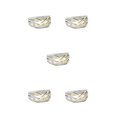 thumbnail image 2 of Sonducket Anillo de mujer, aleación de moda, elegante cristal decorativo, joyería de mano, chapado, fiesta, vacaciones, decoración de moda, Type2 NO2, 2 of 6
