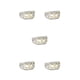 thumbnail image 3 of Anillo decorativo Jumpingount para mujer chapado en aleación tamaño 5 a 11, 3 of 6