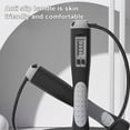 thumbnail image 3 of BLEEUS Counting Jump Rope Digital Jump Rope With Counter For Adults Fitness Supplies (Black), 3 of 10