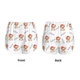 thumbnail image 5 of Lsque Corgi With Santa Claus Hat Printed Women's Running Shorts with Liner Pockets,Elastic Quick Dry Workout Athletic Gym Yoga Shorts,Womens High Waist Shorts-Medium, 5 of 9