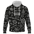 thumbnail image 1 of Sudadera con capucha y cremallera para hombre, estilo callejero, hip hop, con fórmula química, estampado 3D, informal, holgada, para primavera y otoño, 1 of 6