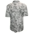 thumbnail image 2 of Burnside Golf Men's Tye Dye Performance Polo Shirt, Large White, 2 of 3