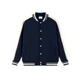 thumbnail image 1 of Japanese style 380g combed cotton cardigan sweatshirt baseball jacket, couple style, spring and autumn men's and women's outerwear, outdoor color-blocked top, trendy., 1 of 4