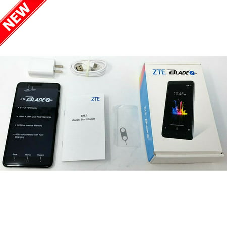 New Blade Z Max 32GB Z982 Factory Unlocked 4G LTE 6