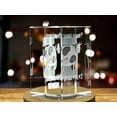 thumbnail image 3 of Cute Cow 3D Engraved Crystal 3D Engraved Crystal Keepsake/Gift/Decor/Collectible/Souvenir, 3 of 7