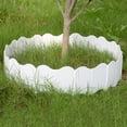 thumbnail image 3 of Naiovety Paquete de 20 vallas de plástico para patio, jardín, decoración de flores, vallas, jardinería, Patio, accesorio decorativo, calle Verde, 3 of 6