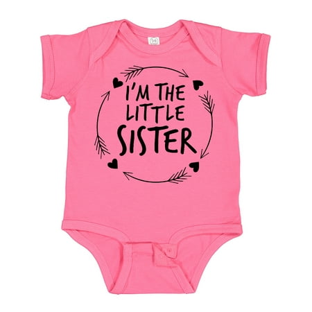 

Inktastic I m the Little Sister Gift Baby Girl Bodysuit