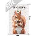 thumbnail image 5 of Squirrel Woodland Nursery Decor - Baby Room Decor Animal Tin Signs for Nursery, Woodland Decor, Baby Wall Decor, Nursery Wall Decor for Boys and Girls Room Playroom Decor 12x8 inches, 5 of 6