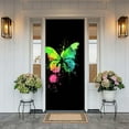 Colorful Butterfly Decoration Banner Butterfly Flower Porch Banner