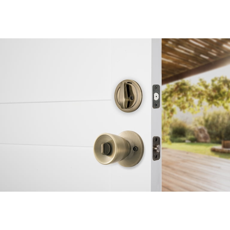 Brinks 2102-105 Tulip Style Keyed Alike Door Knob And Deadbolt Combo...