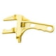 thumbnail image 1 of Llave ajustable multiusos Zulema tuerca de mango corto herramienta manual para fontanería Dorado, 1 of 8