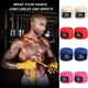thumbnail image 5 of Vendaje de boxeo Naiovety Algodón Elástico Fitness Mano Absorbente de sudor Rojo, 5 of 6