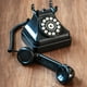 thumbnail image 4 of Teléfono fijo Crosley CR62-BK, estilo retro giratorio, negro, 4 of 9