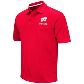 Wisconsin Badgers Team Mens Ncaa Wisconsin Badgers Polo Shirt Team Color