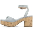 thumbnail image 2 of Journee Womens Eianna Ankle Strap Platform Sandals, 2 of 8