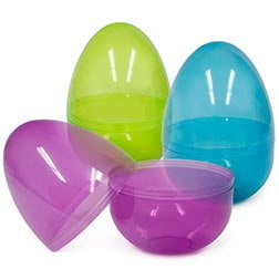 egg plastic easter empty inches walmart