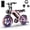 Pink+Black, variant on Tamobyke T16 Electric Bike for Adults,1000W 30mph 48V 15.6Ah Electric Bicycle,16" Fat Tire E-Mountain Bikes,Dual Hydraulic Brakes,Full Suspension,Fits Riders 5'0"-5'7",UL2849