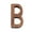 B*, variant on SPRING PARK Wooden Block Word Signs, Freestanding Dual Purpose On Wall and Desk Wooden Letters for Living Room Office